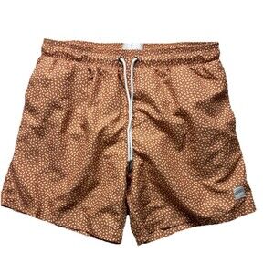 NWOT Allfenix Men’s Swim Trunk Shorts Orange Size XL